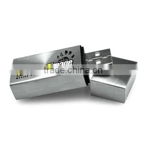 Top Quality Silver Metal Flash Drive USB 2.0 16gb thumbnail-4