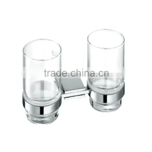 Wall Hung Bathroom Twin Tumbler Holder 94005B thumbnail-1