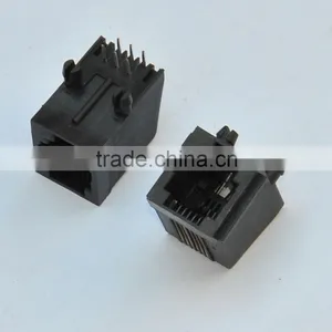 Side Entry RJ11 6p Modular PCB Jack/connector thumbnail-1