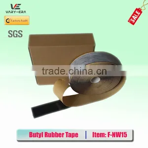 High Temperature Non-Woven Butyl Rubber Foil Tape thumbnail-1