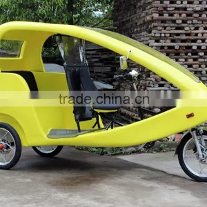 JOBO OEM German Design Cute Tricycle for Passenger Electric Rickshaw Pedicab Velo Taxi thumbnail-1