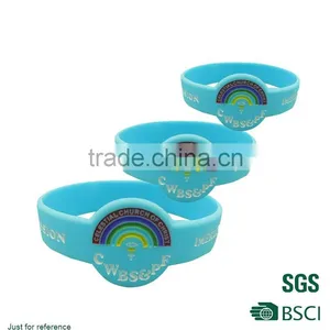 Cheap Wrist for Kids Zhongshan Factory Wrist Band / Custom Silicon Wristband thumbnail-1