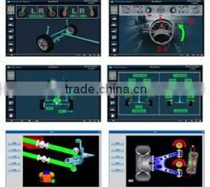 Good Stability & Accuracy HD Camera and Shielded Target 3D Wheel Alignment Equipment thumbnail-3
