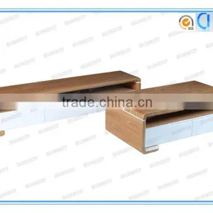 Hot Selling Design MDF Coffee Table With White Drawers 1456A thumbnail-2