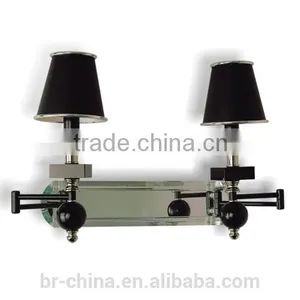 Crystal Wall Lamp Black Double Balls thumbnail-1