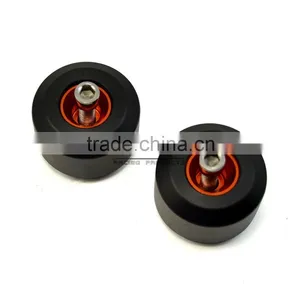 BJ-FS-KT002-OG KTM Parts Motorcycle Orange Rear Fork Wheel Frame Slider Crash Protector For KTM DUKE 125/200/390 thumbnail-3