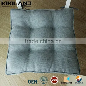 Square Fake Cotton Chair Pad Linen Blended Fabric Slow Rebound Chair Pad thumbnail-1
