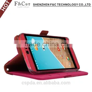 Shenzhen Manufacturer Stand Folio Wallet Leather Case for HTC Butterfly 3,genuine Leather Case for for HTC Butterfly 3 thumbnail-5