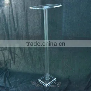 Crystal Classical Design Acrylic Book and Magazine Vertical Display Stand thumbnail-2