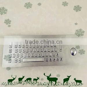 Customize Design Branded Metal Spanish Keyboard With Trackball thumbnail-1