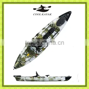 HDPE Paddler Plastic Boat Fishing Kayak With Pedals and Rudder Quality Choice thumbnail-2