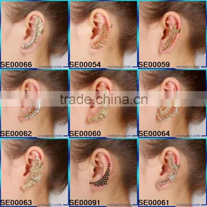 Latest Fashion Hot Sale New Design Clip Earring With Pearl E671 thumbnail-4