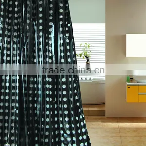Polka-dot Design Pretty Shower Curtain thumbnail-1