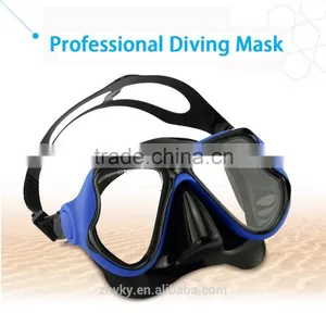 100% Silicone Skirt Tempered Glass Lenses Anti-fog Silicone Female Mask thumbnail-3