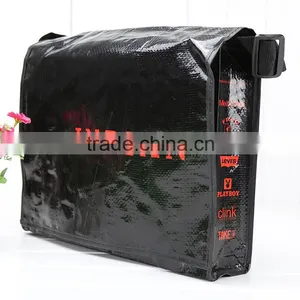 PP Woven Fabric With Lamination Shopping Bag ,with Cover ,webbing PP Handle ,with CMYK Printing thumbnail-2