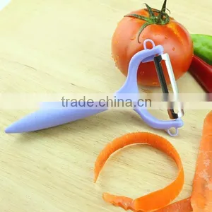 Plastic Material Handle Stainless Steel Veggie Fruit Peeler thumbnail-2