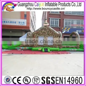 Hot Sale Camouflage Inflatable Rat Race Obstacle Course thumbnail-1