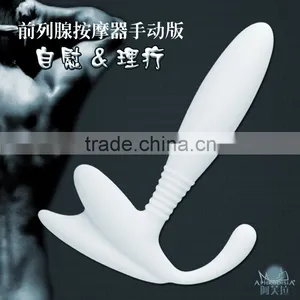 100% Pure Silicone Vibrating Prostate Massager Sex Toy for Man, Anal Sex Toy for Man, Anal Plug for Man thumbnail-2