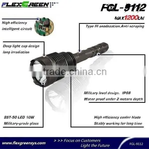 Rechargeable 18650 Battery SST-50 Led Flashlight thumbnail-3