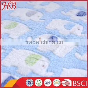 New Style Vip Coral Fleece Baby Blanket With Jacquard thumbnail-4