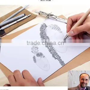 BHM-K1235 Hot Sale Black and White Ceramic Abstract Human Figurines Home Decor thumbnail-5
