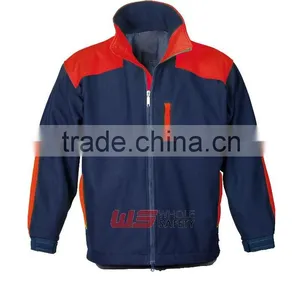 Windstopper Fabric Mens Witner Fleece Jacket in Contrast Color thumbnail-2