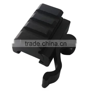 1/2inch Half Inch Mini Riser Block Mount for Picatinny Rails With Quick Detach QD Cam Lever Lock thumbnail-1