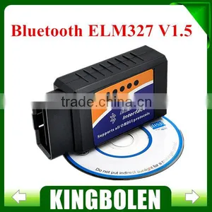 2015 Elm327 Bluetooth Interfuse Mini Car Diagnostic Scanner ELM327 V1.5 OBD-II Bluetooth for Android thumbnail-1