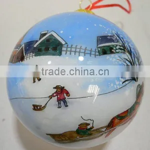 Decoration Color Christmas Glass Ornaments Ball thumbnail-1