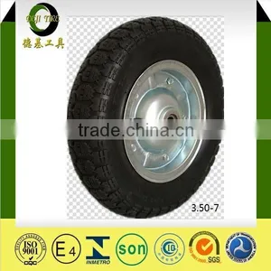 HIGH QUALITY CHEAP PRICE AIR WHEEL With STEEL RIM 3.50-7 thumbnail-2
