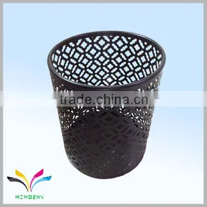 Small OEM Design Metal Counter Trash Can for Waste Paper and Rubbish thumbnail-2