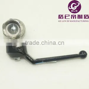 GLD New Unique 1/4" PEX Brass Ball Valve Full Port Crimp Shut-off Valves for PEX Tubing For Sale thumbnail-1