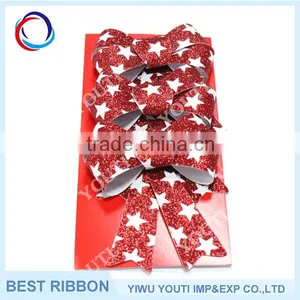 Most Popular Christmas Decoration Ribbon Bow thumbnail-1