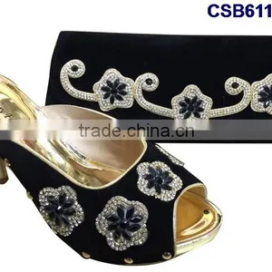 CSB6118 2016 The Latest Fashion Woman Italy Style High Heel Sandal Shoes With Fashionable Bags thumbnail-2