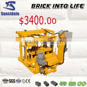 QT40-3A Machine Brick, Brick Cement Blocks Machine, Brick Machine in Namibia thumbnail-1