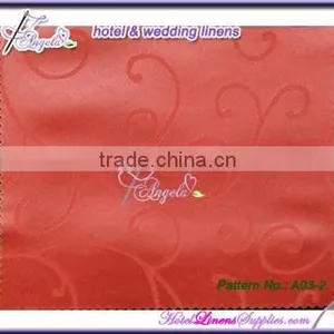 Wholesale Jacquard Table Linens for Wedding Table Decorations thumbnail-3
