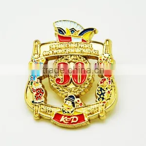 Best Quality Gold Metal Lapel Pin Back thumbnail-1