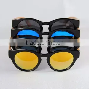 2015 High Quality FDA Natural Bamboo Acetate Sunglasses thumbnail-3
