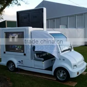 Cool Looking Electric Car With LED Screen for Advertising Use, Get One Now thumbnail-3