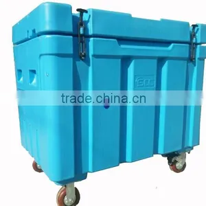 310LTR Dry Ice Store Cooler Box Dry Ice Mobile Box Dry Ice Bin With SEBS Seal Ring thumbnail-1