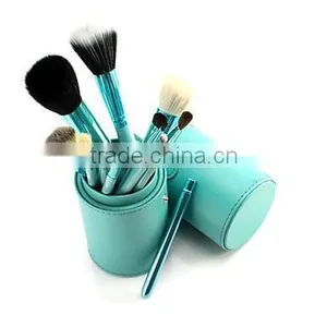 Professional 4 Colors New 12 Pcs Makeup Brush Cosmetic Make Up Brushes Set With Cup Holder Case Kit thumbnail-6