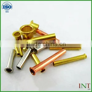 High Quality Hot Sell Brass Metal Tubular Rivets thumbnail-1