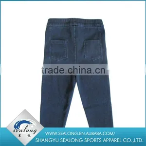 Hot Sell Body Wearing Ladies Knitted Jeans Leggings thumbnail-2