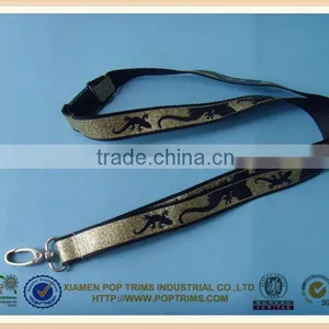 Beautiful Metallic Lanyard With Animal Logo thumbnail-1