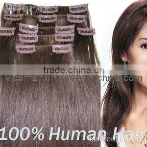 High Quality Clipin Hair100% Human Hair thumbnail-1