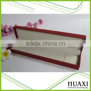 Luxury Set Red Leather Custom Logo Printed Jewelry Boxes Gift Boxes thumbnail-4