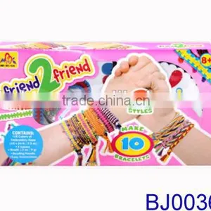 Girls Diy Friendship Bracelet Colorful Handmade Rope Bracelet thumbnail-6
