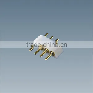 Led Female Header Pcb Socket ,4 Pin Single Color Pcb Led Connector thumbnail-2
