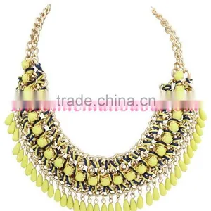 Fashion Bohemia Multi-layer Tassel Statement Beaded Necklace Quality Choice thumbnail-4