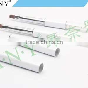 ANY Nail Art UV Gel Nails Building Crystal Pure Kolinsky Nail Art Brush Flat Gel Art thumbnail-4